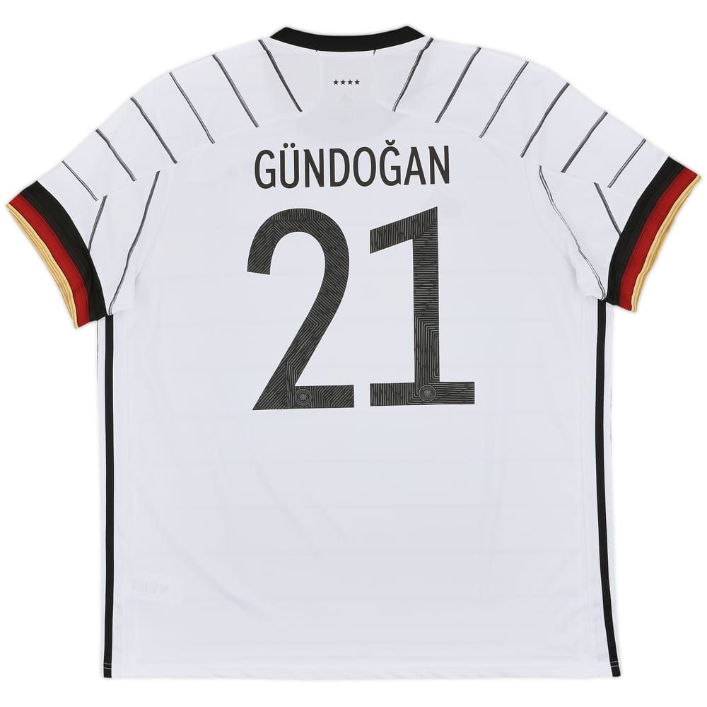 2020-21 Germany Home Shirt Gundogan #21 - 10/10 - (XXL)