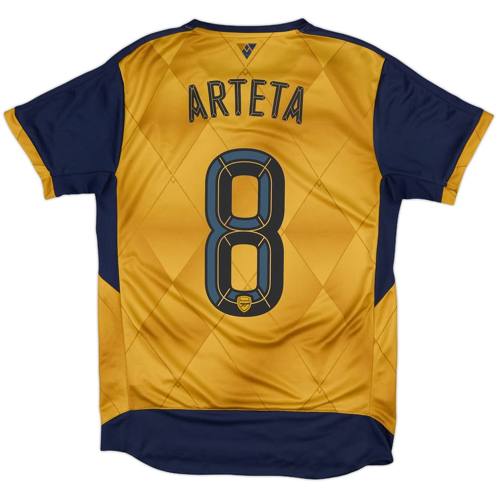 2015-16 Arsenal Away Shirt Arteta #8 - 7/10 - (S)