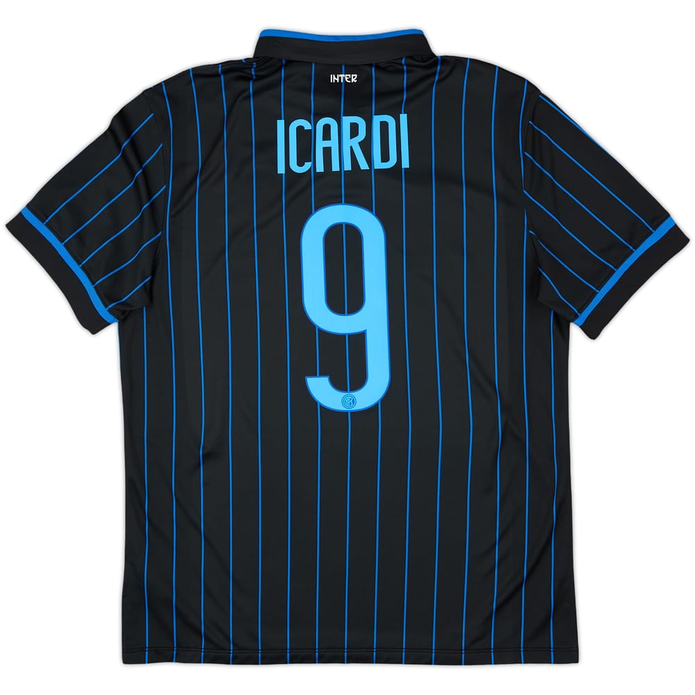 2014-15 Inter Milan Home Shirt Icardi #9 - 6/10 - (L)