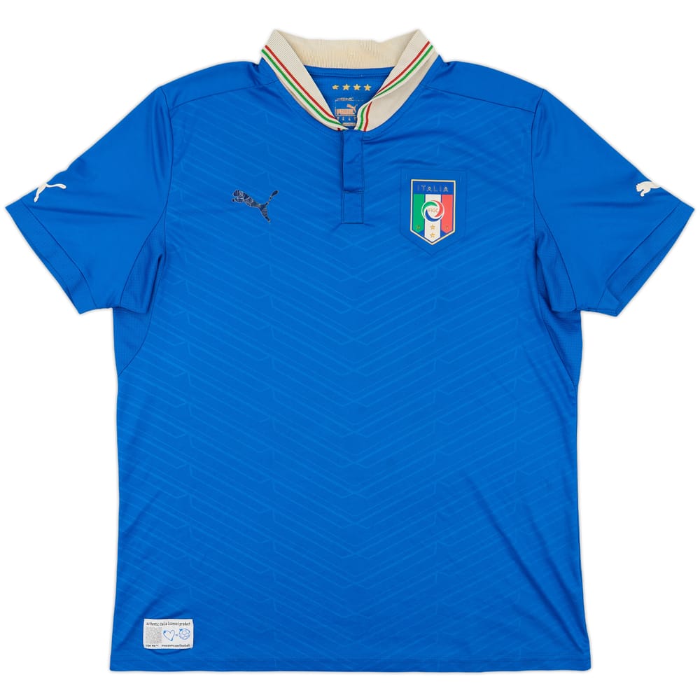 2012-13 Italy Home Shirt - 4/10 - (XL)