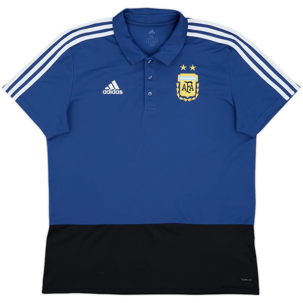 2018-19 Argentina adidas Polo Shirt - 8/10 - (XL)