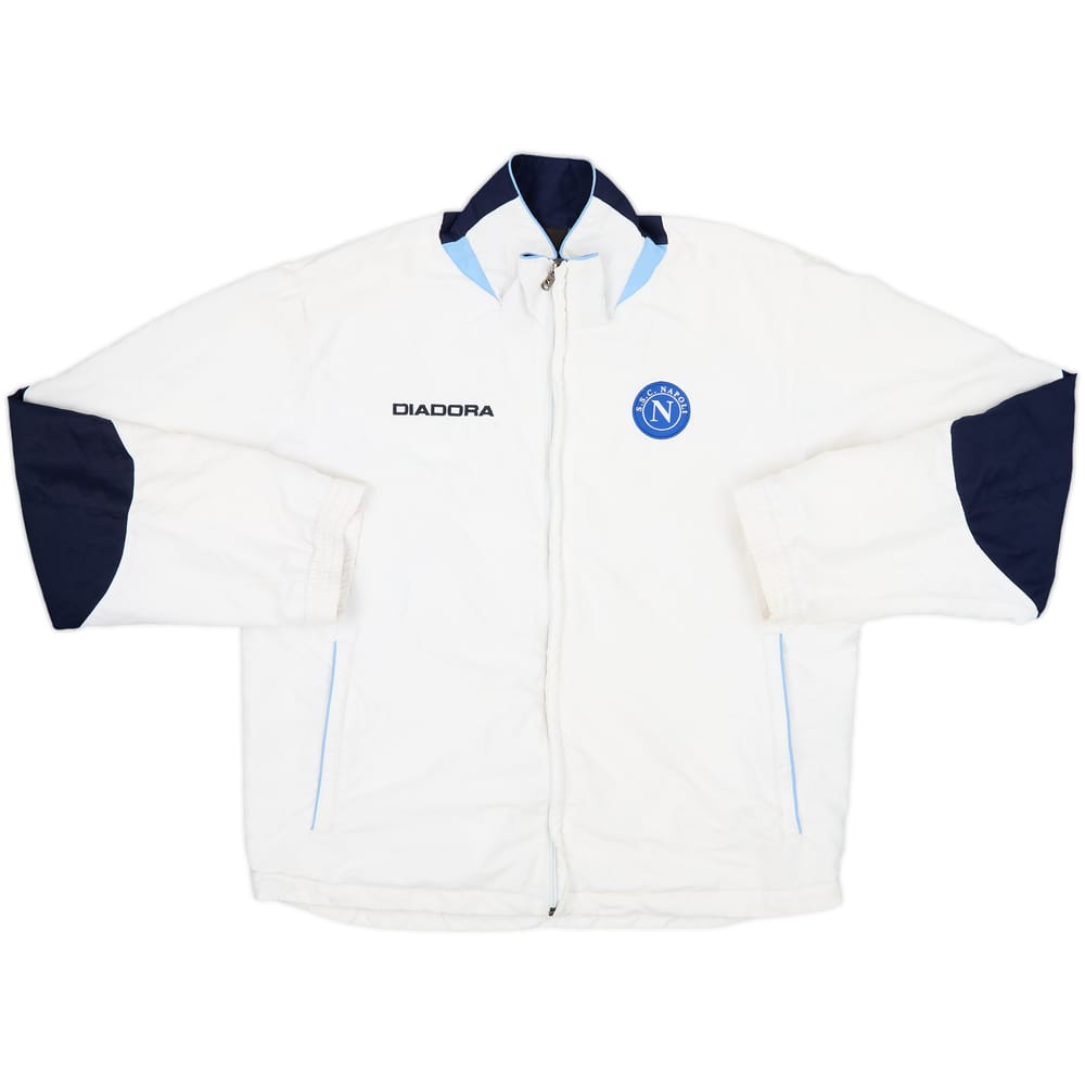 2006-07 Napoli Diadora Track Jacket - 7/10 - (L)