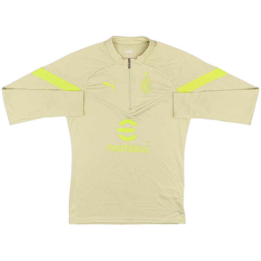 2022-23 AC Milan Puma 1/4 Zip Drill Top - 7/10 - (S)