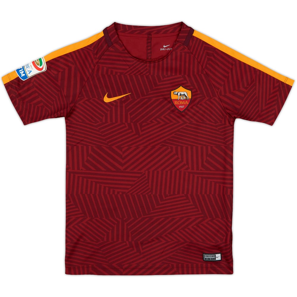 2016-17 Roma Nike Training Shirt #10 - 8/10 - (S.Boys)