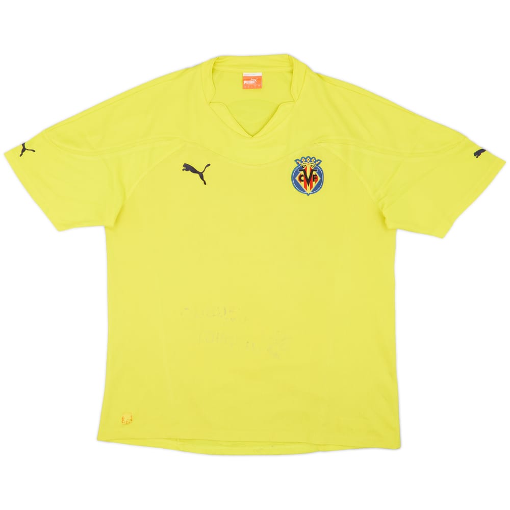 2010-11 Villarreal Home Shirt - 4/10 - (L)