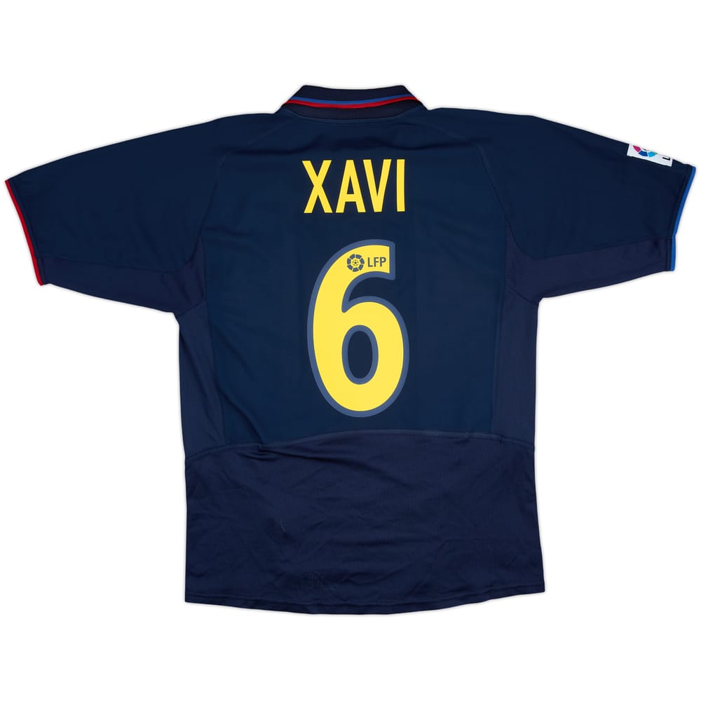 2003-04 Barcelona Third Shirt Xavi #6 - 10/10 - (M)
