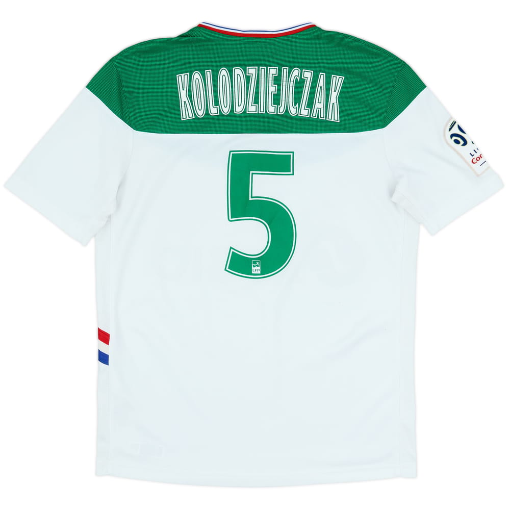 2019-20 Saint Etienne Away Shirt Kolodziejczak #5 - 6/10 - (M)