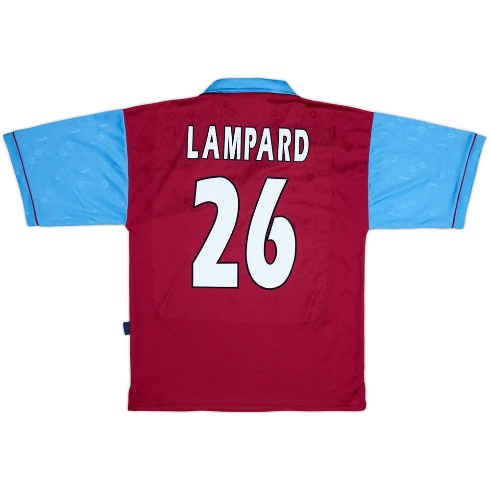 1995-97 West Ham Centenary Home Shirt Lampard #26 - 9/10 - (M)