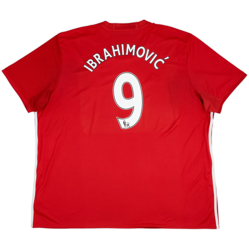 2016-17 Manchester United Home Shirt Ibrahimovic #9 - 5/10 - (3XL)