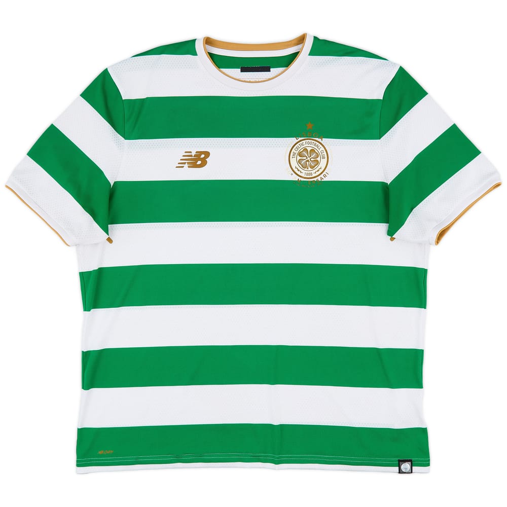 2017-18 Celtic 'Lisbon Lions 50th Anniversary' Home Shirt - 6/10 - (XL)