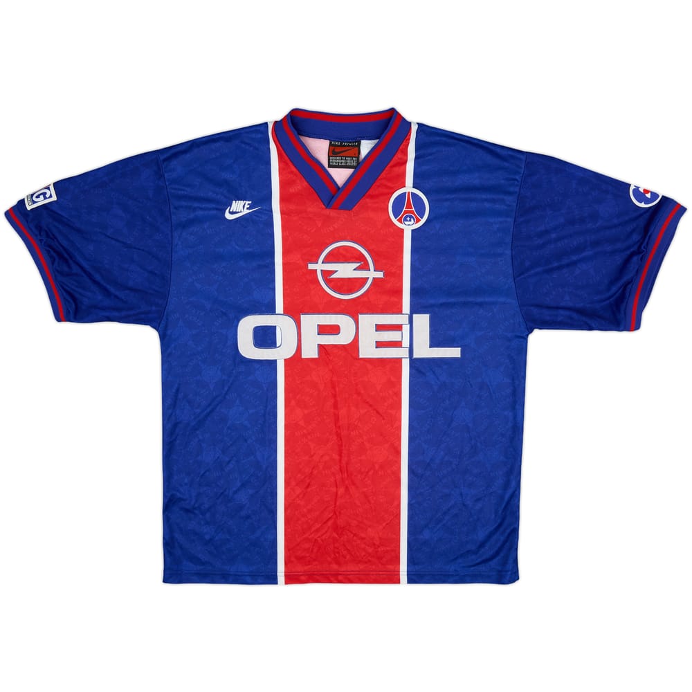 1995-96 Paris Saint-Germain Home Shirt - 8/10 - (L)