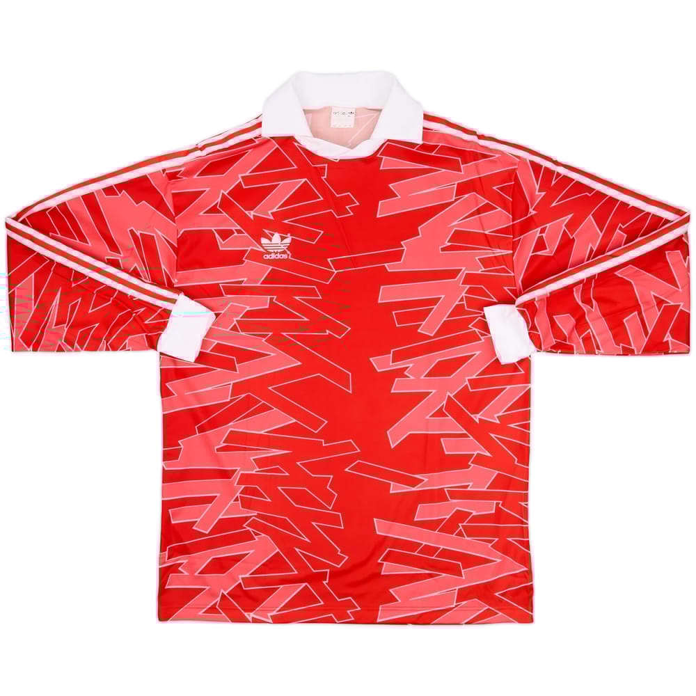 1990s adidas Template L/S Shirt - 9/10 - (XL)