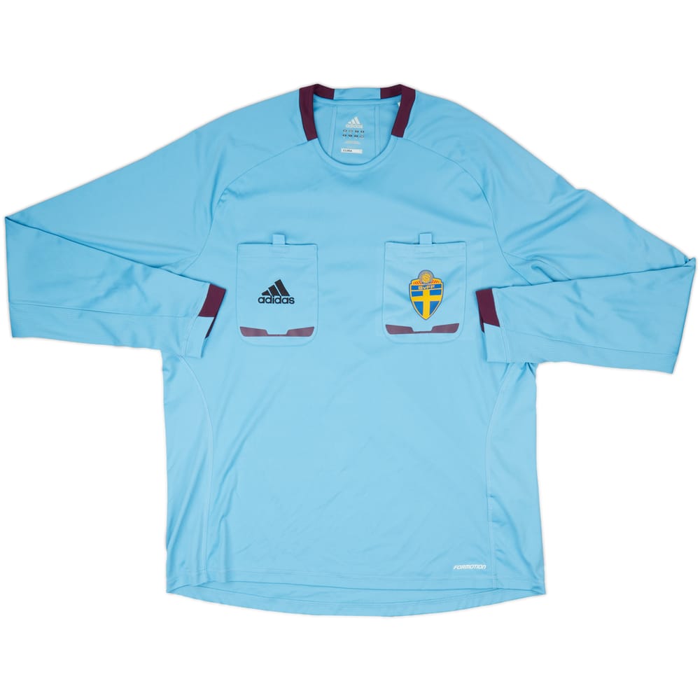 2012-13 Swedish FA adidas Referee L/S Shirt - 10/10 - (XL)