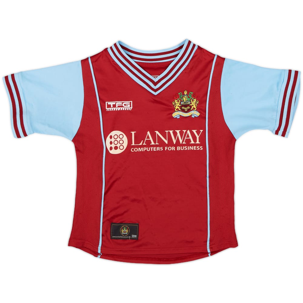 2003-04 Burnley Home Shirt - 7/10 - (S.Boys)