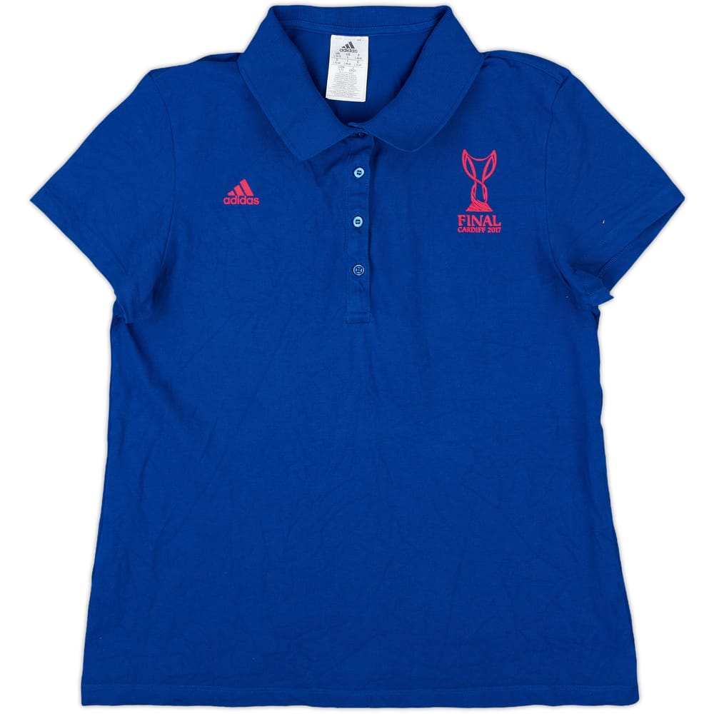 2017 adidas ' Women's Final Cardiff 2017' Polo Shirt - 9/10 - (Women's L)