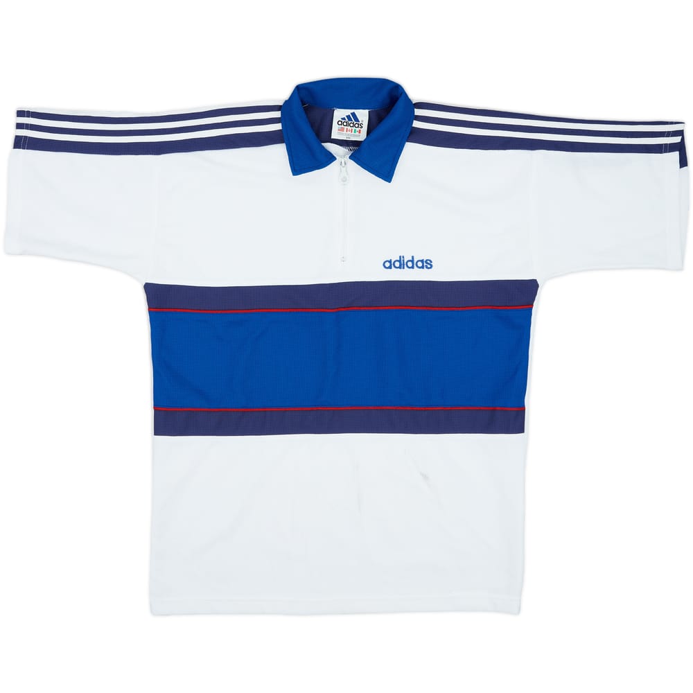 1990s adidas Template 1/4 Zip Drill Top - 6/10 - (XXL)