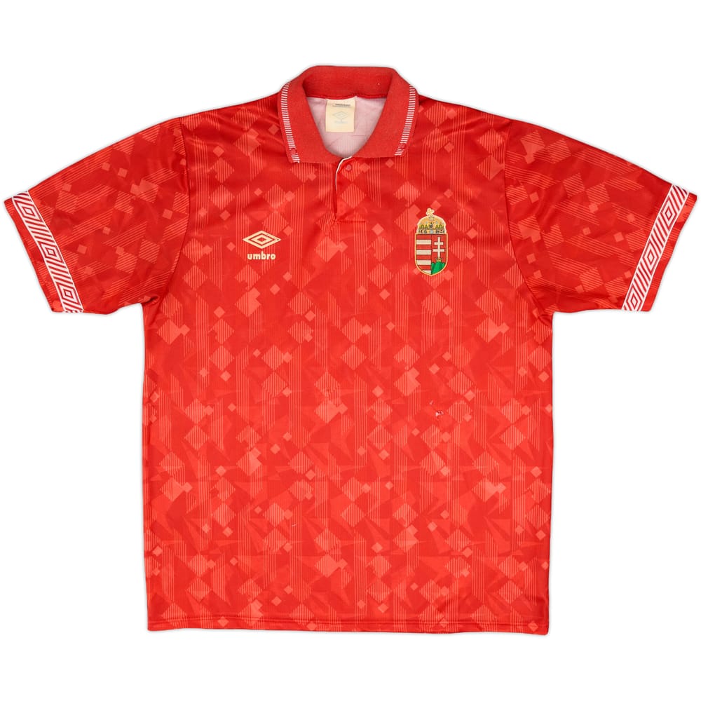 1990-93 Hungary Home Shirt - 4/10 - (L)