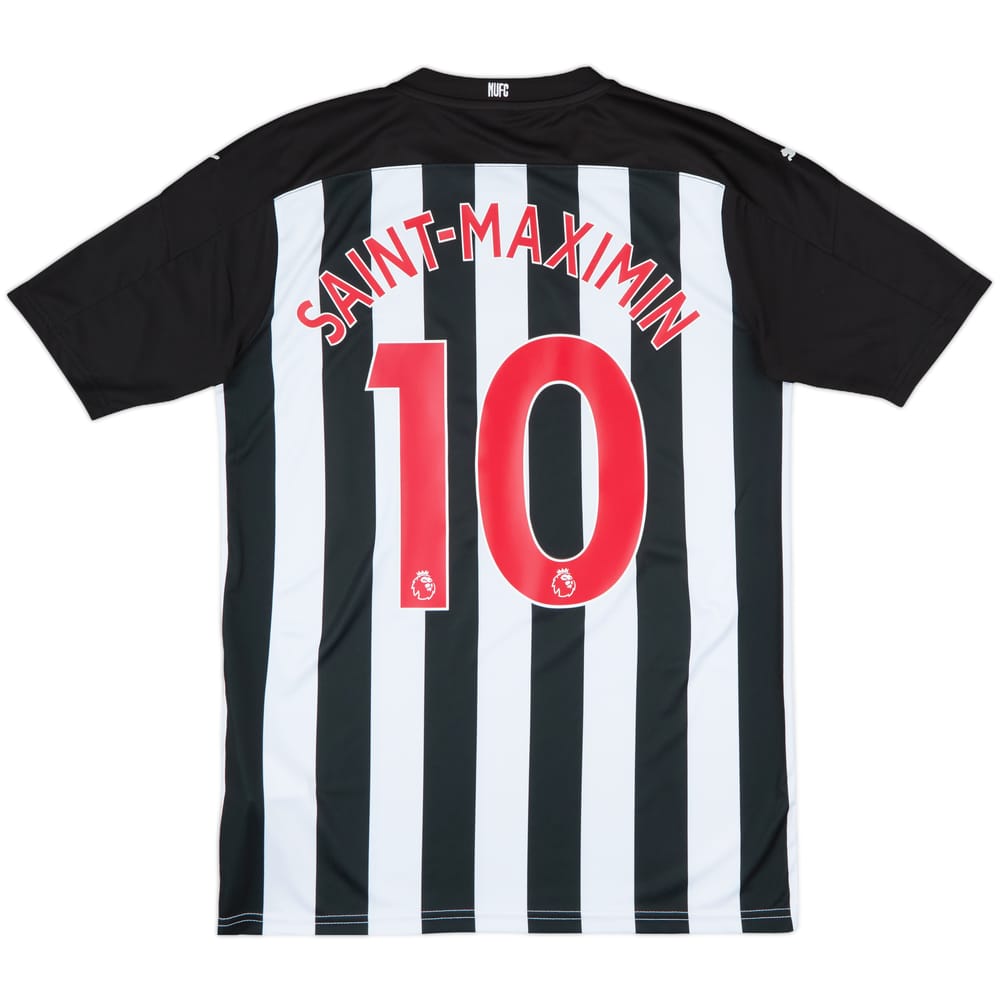 2020-21 Newcastle Home Shirt Saint-Maximin #10 - 8/10 - (M)