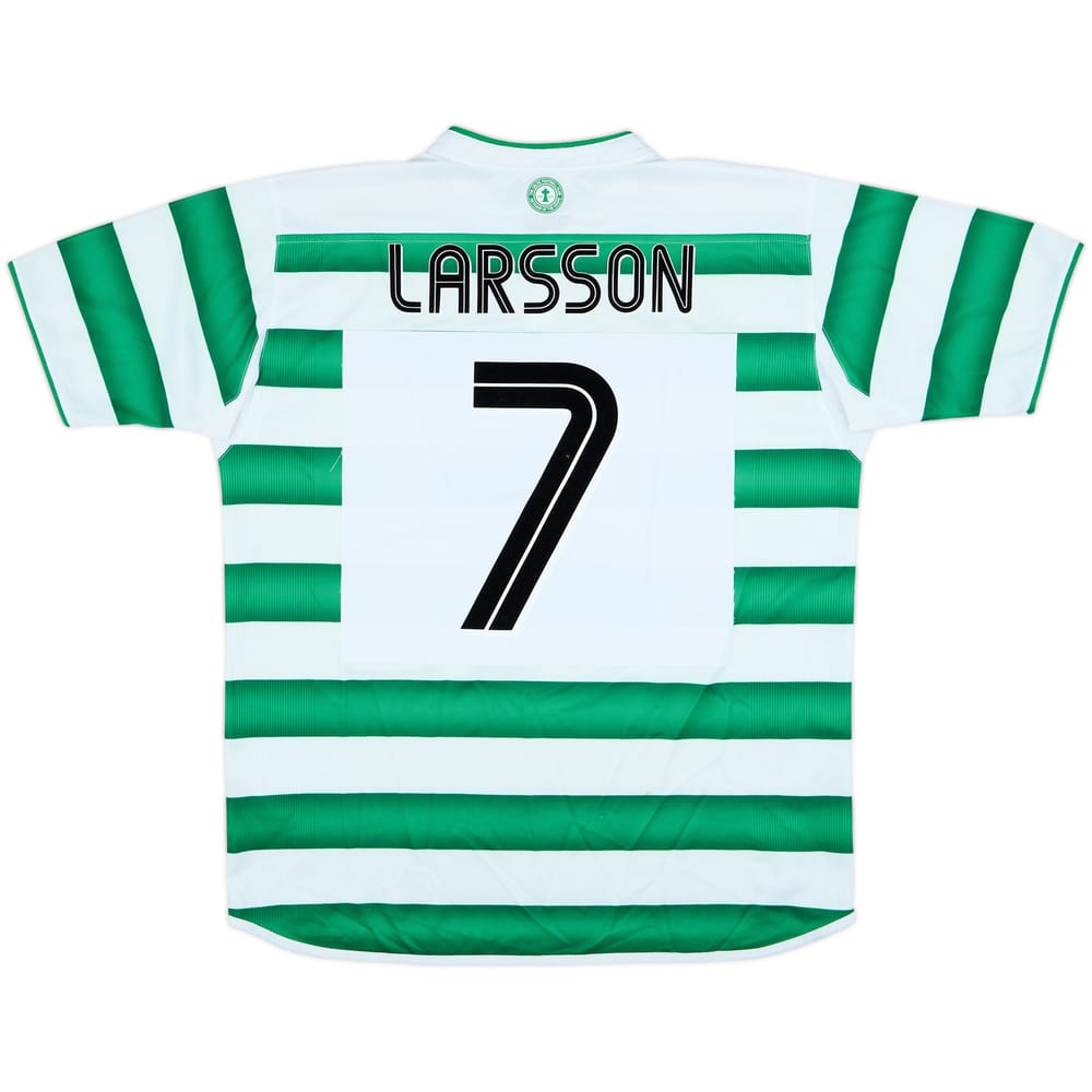2003-04 Celtic Home Shirt Larsson #7 - 7/10 - (L)