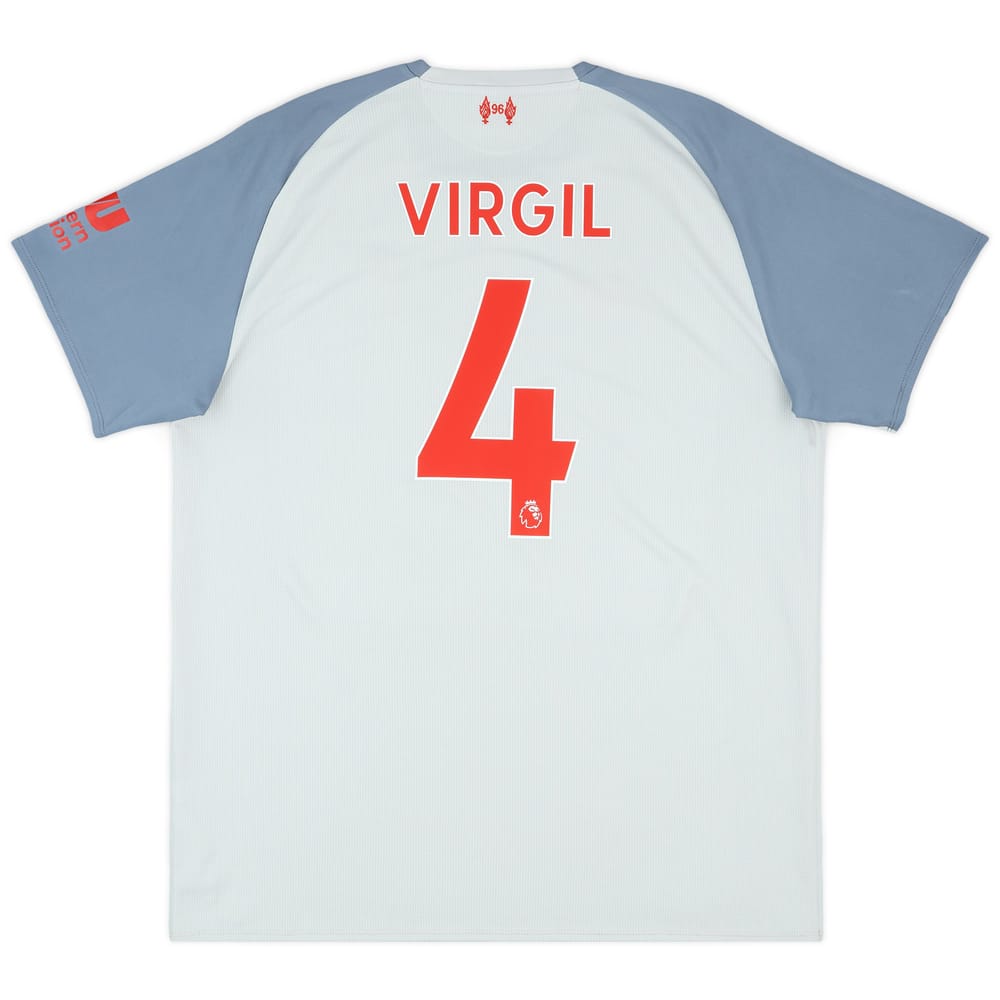 2018-19 Liverpool Third Shirt Virgil #4 - 6/10 - (S)
