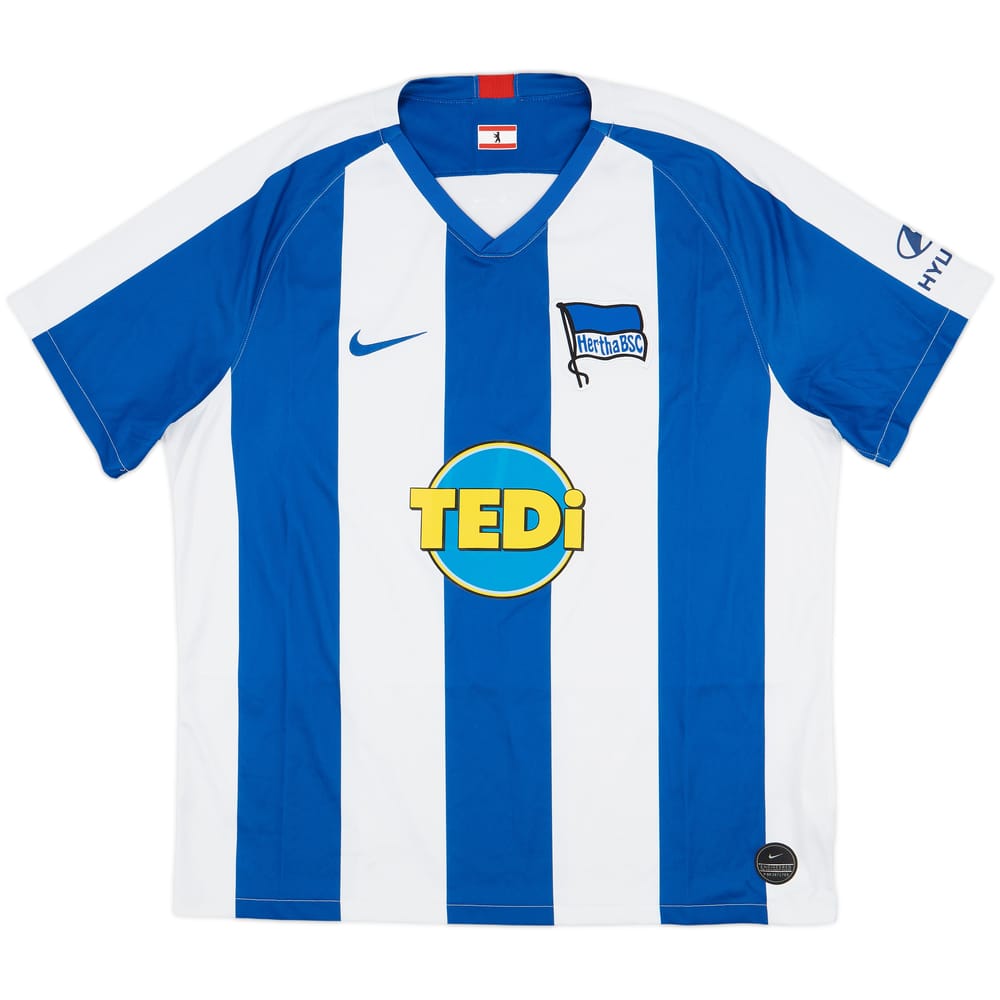 2019-20 Hertha Berlin Home Shirt - 9/10 - (XXL)