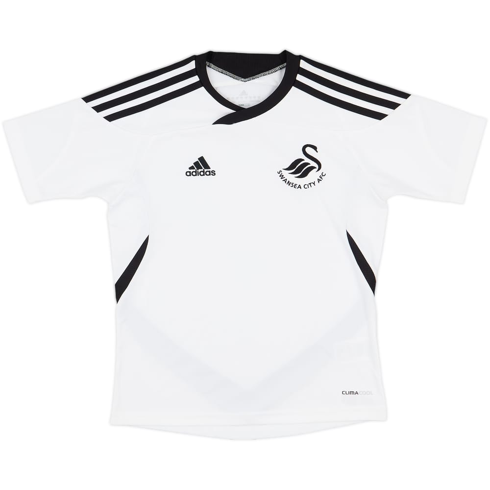 2011-12 Swansea Home Shirt - 7/10 - (L.Boys)