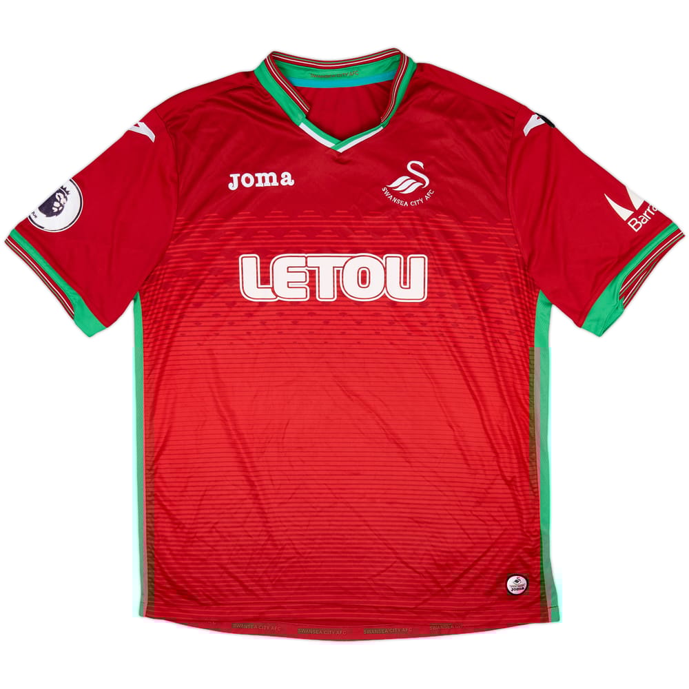 2017-18 Swansea Away Shirt - 8/10 - (XL)