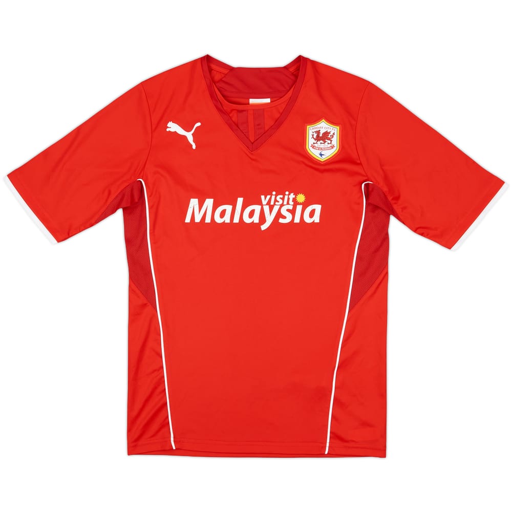 2013-14 Cardiff Home Shirt - 6/10 - (S)