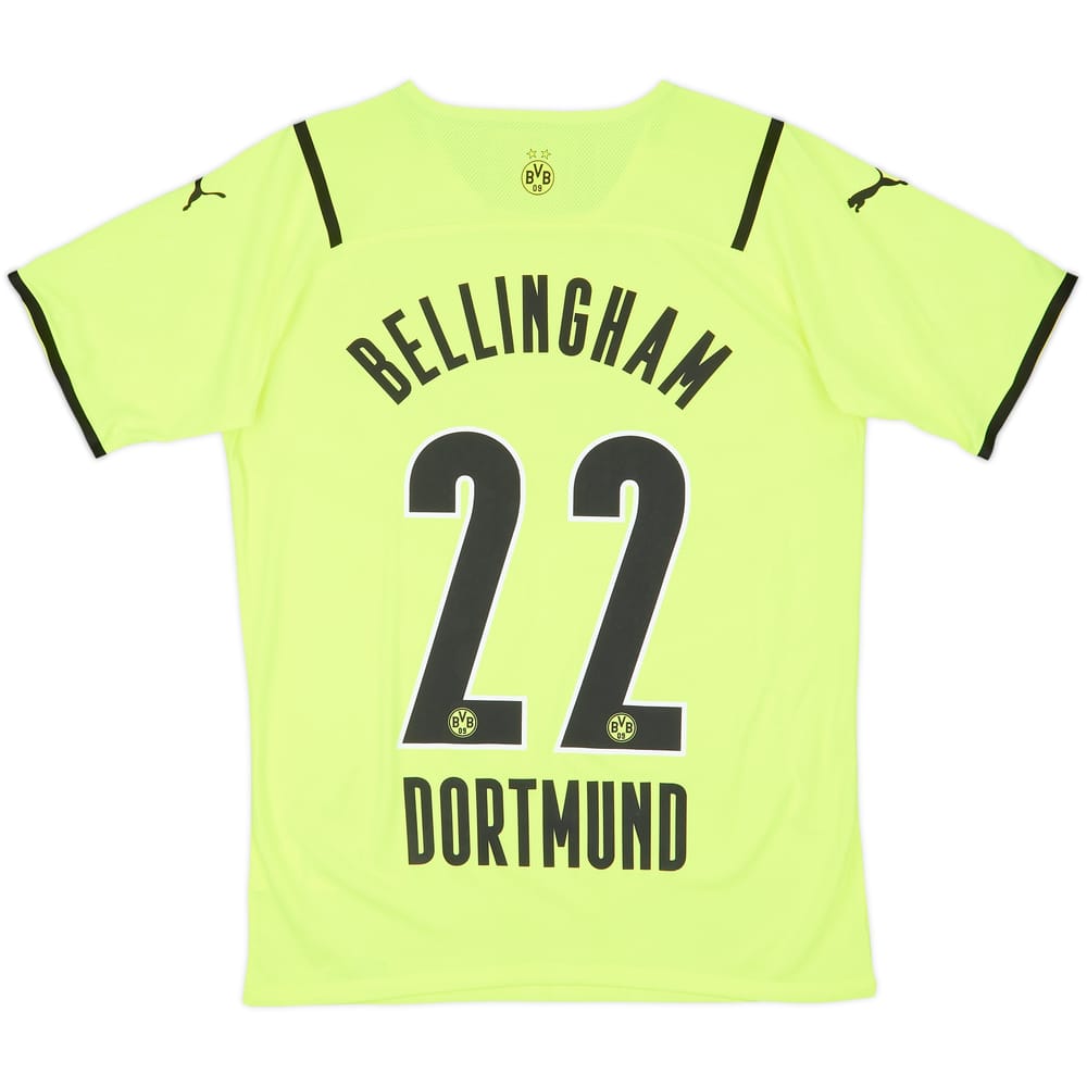 2021-22 Borussia Dortmund Authentic Home European Shirt Bellingham #22 (M)