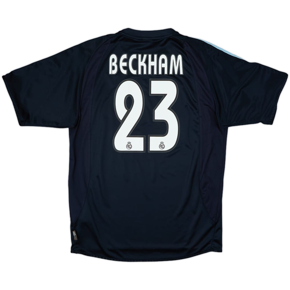 2003-04 Real Madrid Away Shirt Beckham #23 - 7/10 - (S)