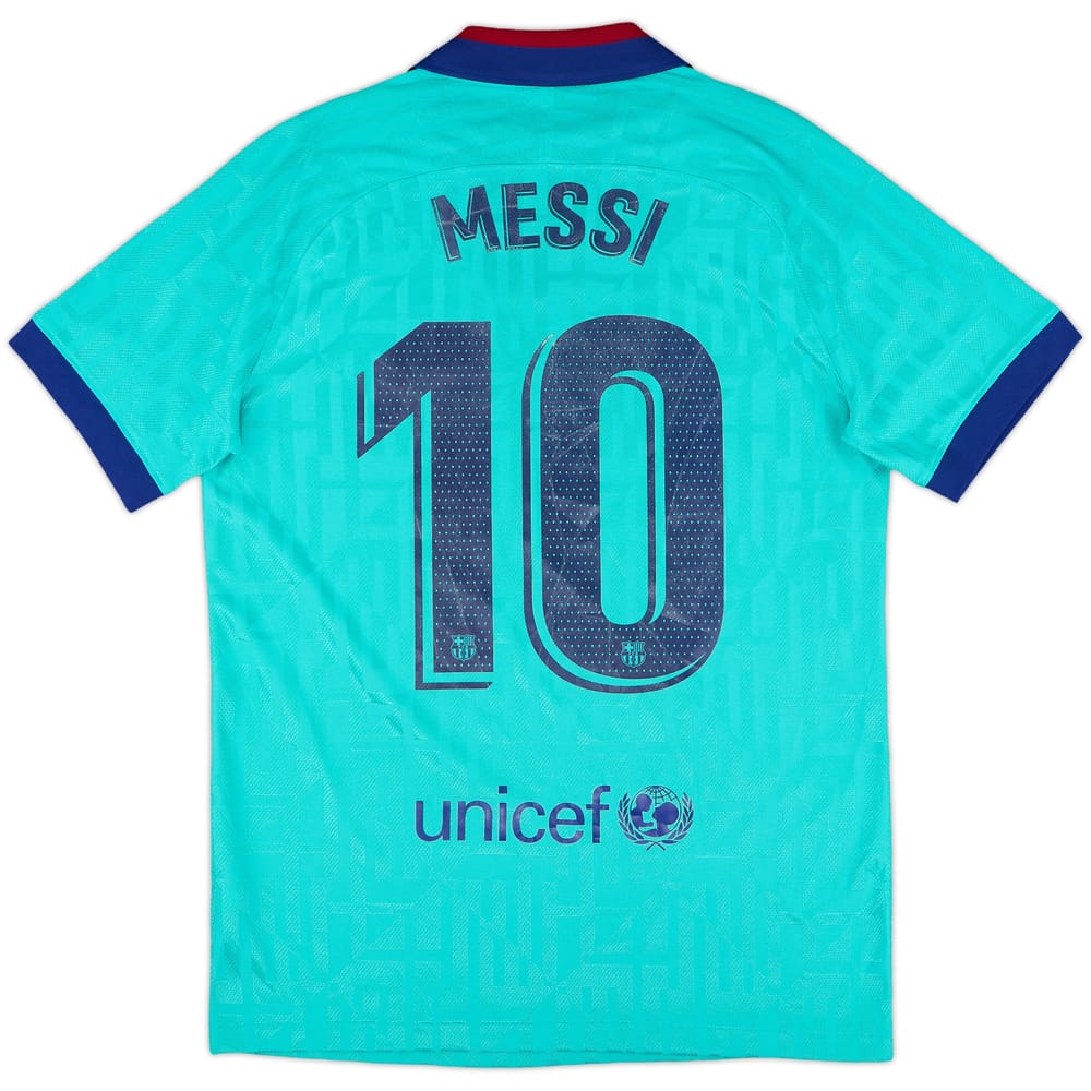 2019-20 Barcelona Authentic Third CL Shirt Messi #10 - 6/10 - (M)
