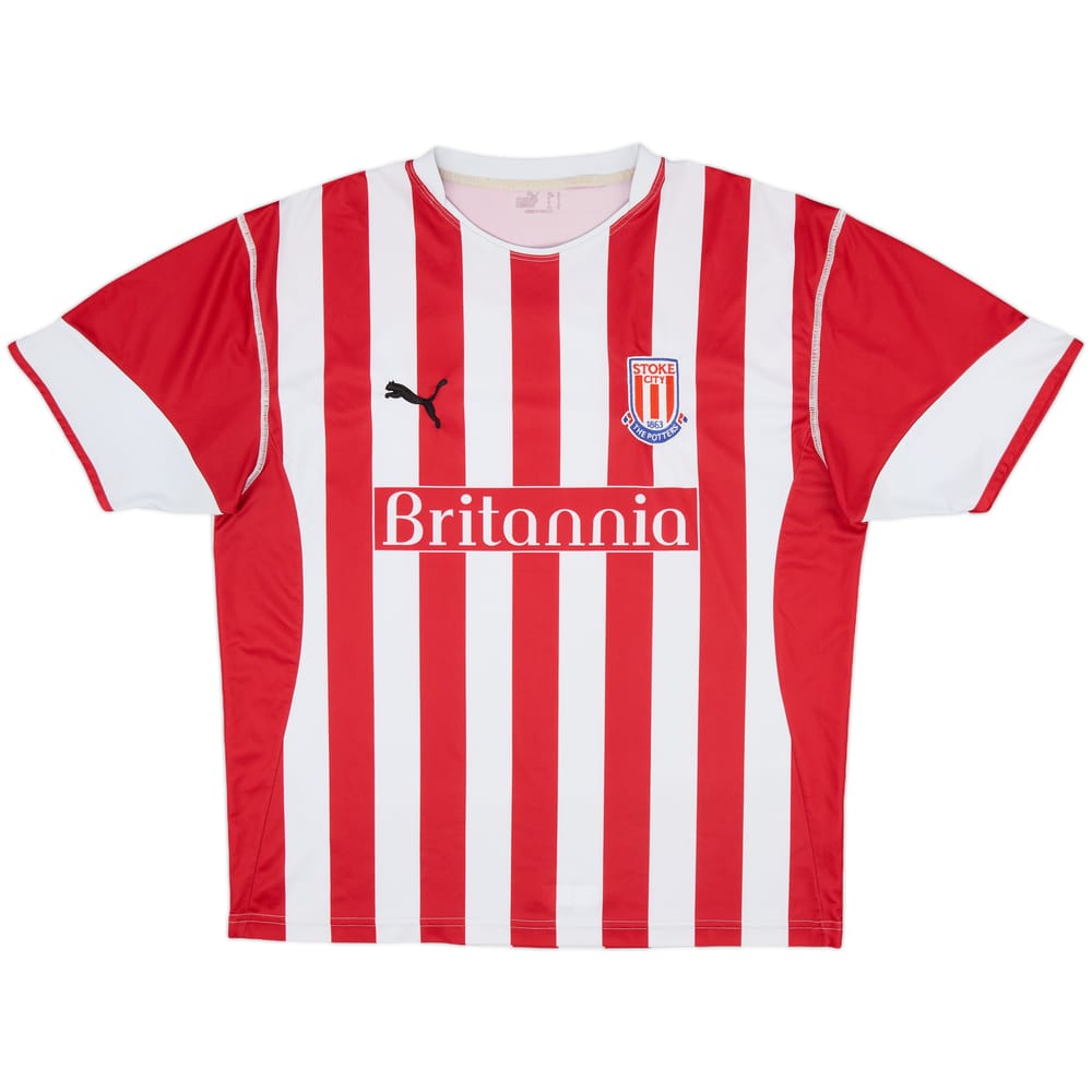 2004-05 Stoke City Home Shirt - 8/10 - (XL)