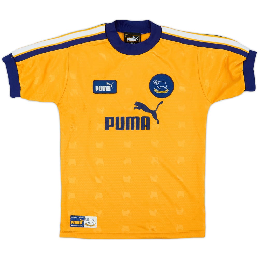 1997-98 Derby County Away Shirt - 8/10 - (XL.Boys)