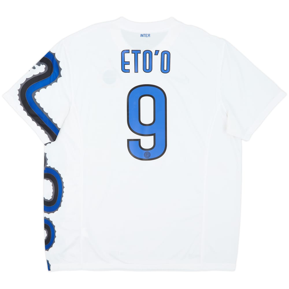 2010-11 Inter Milan Away Shirt Eto'o #9 - 8/10 - (XXL)