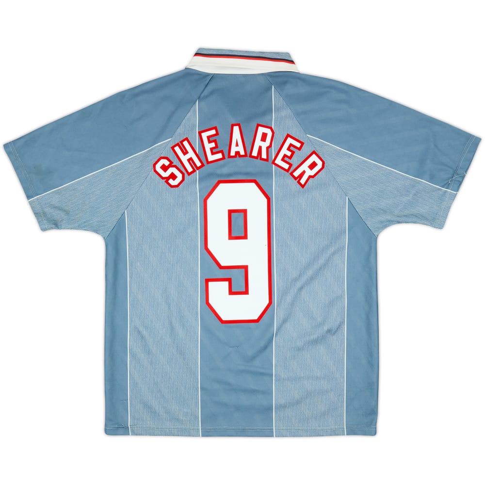 1996-97 England Away Shirt Shearer #9 - 8/10 - (M)