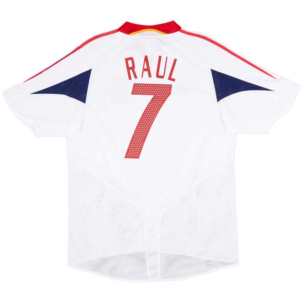 2004-06 Spain Away Shirt Raul #7 - 10/10 - (L)