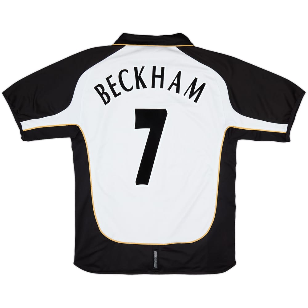 2001-02 Manchester United Centenary Away/Third Shirt Beckham #7 - 7/10 - (L)