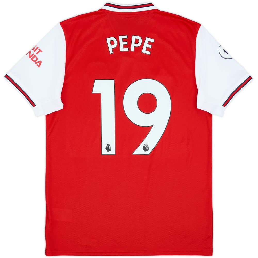 2019-20 Arsenal Home Shirt Pepe #19 - 8/10 - (M)