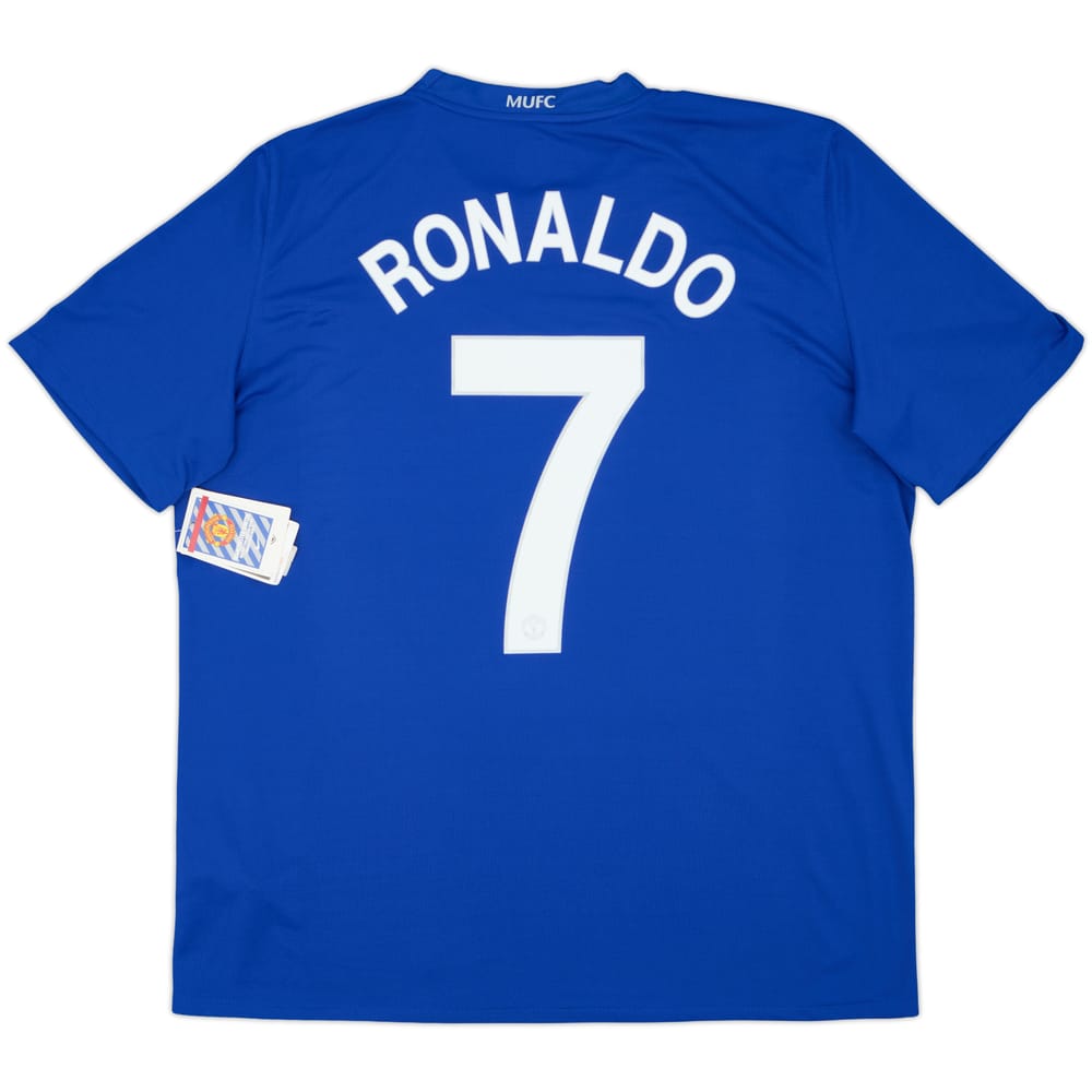 2008-09 Manchester United Third Shirt Ronaldo #7 (XL)