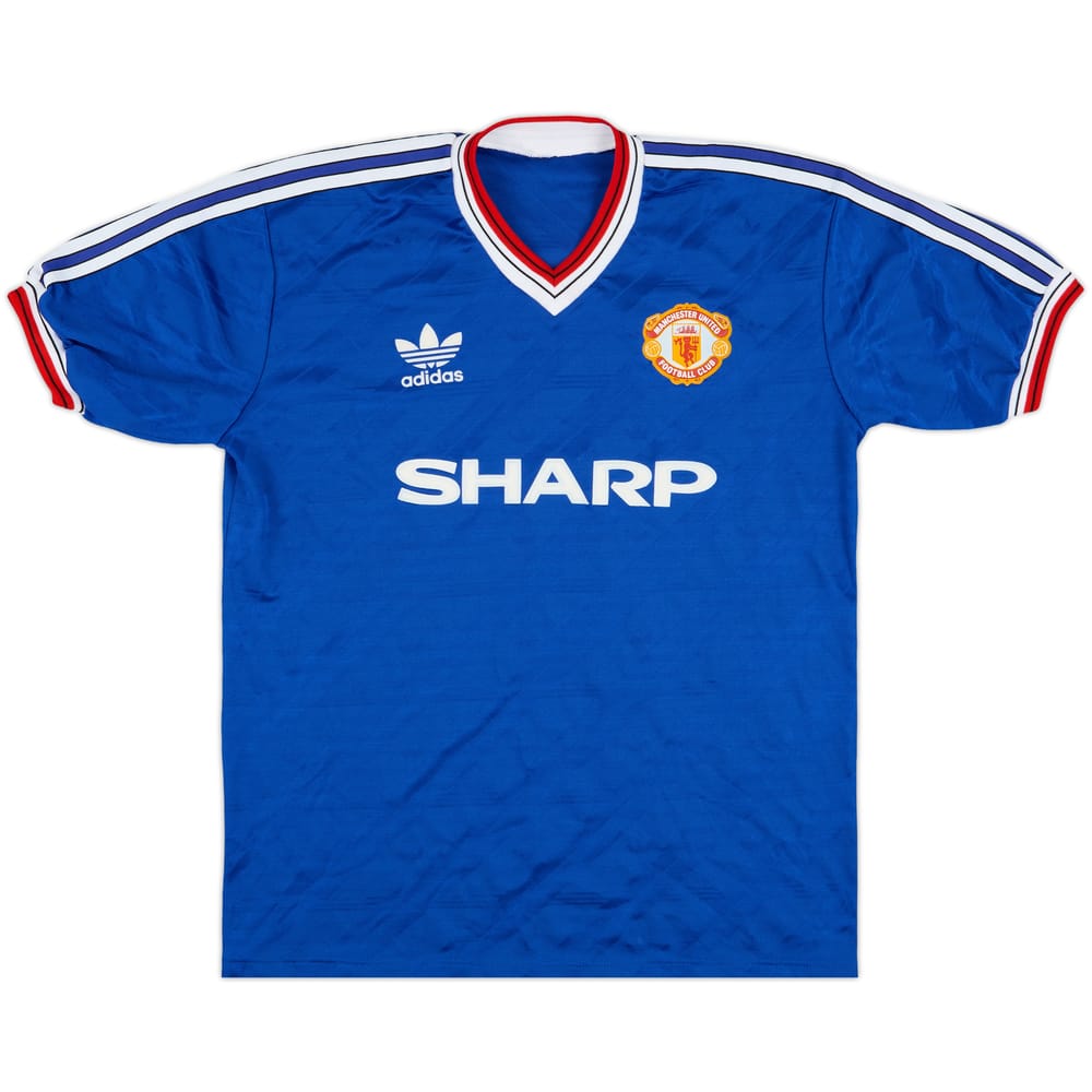 1986-88 Manchester United Third Shirt - 9/10 - (XL)
