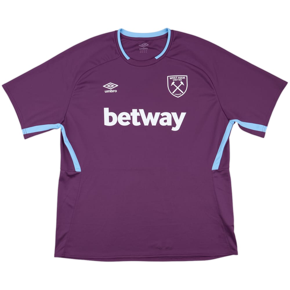 2019-20 West Ham Umbro Training Shirt - 9/10 - (4XL)