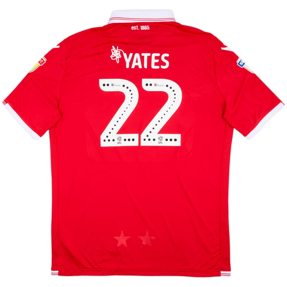 2018-19 Nottingham Forest Home Shirt Yates #22 (5XL)
