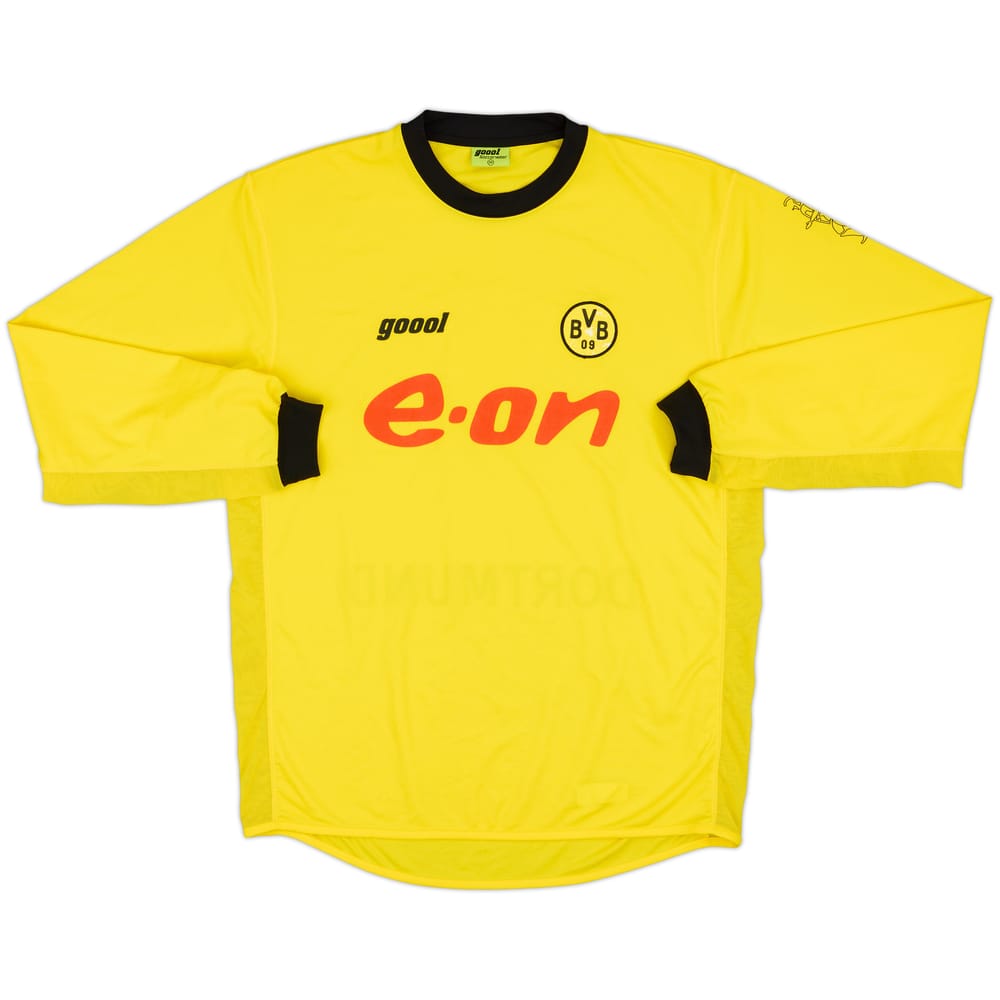 2003-04 Borussia Dortmund Home L/S Shirt - 5/10 - (M)