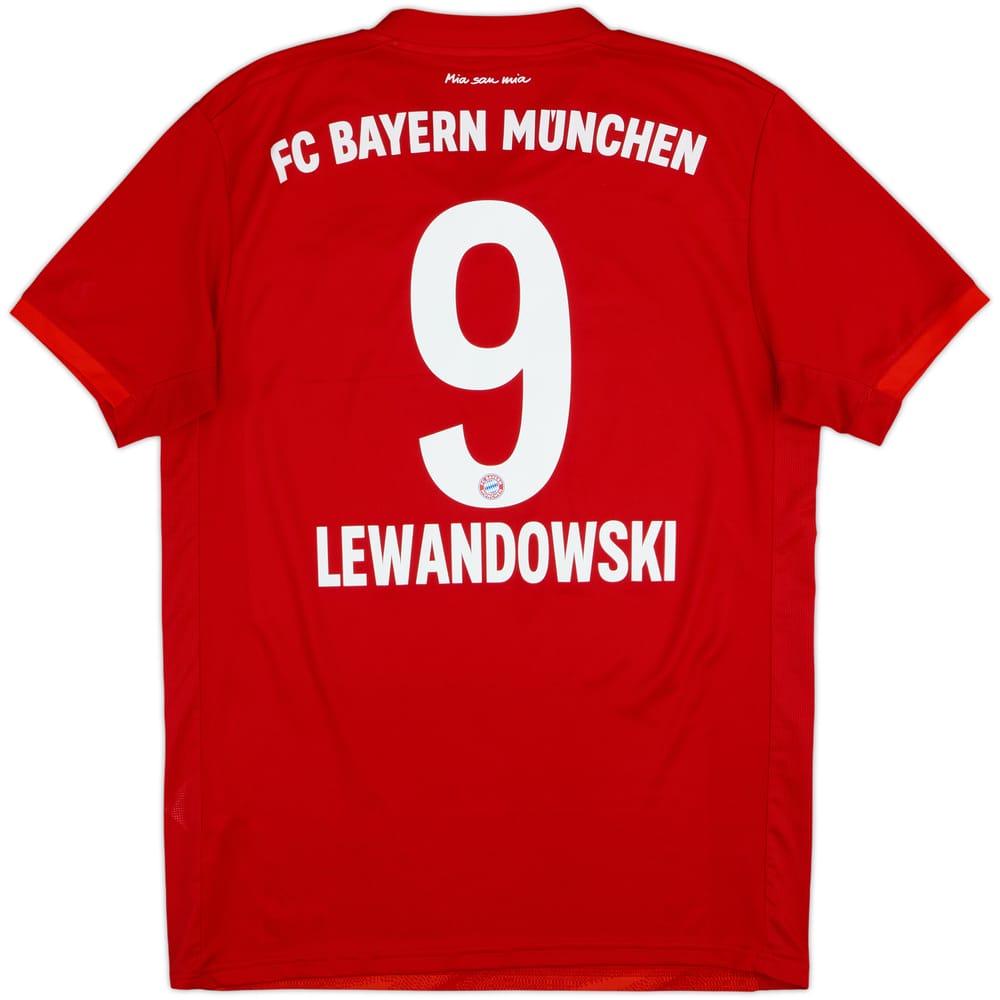 2019-20 Bayern Munich Home Shirt Lewandowski #9 - 7/10 - (M)