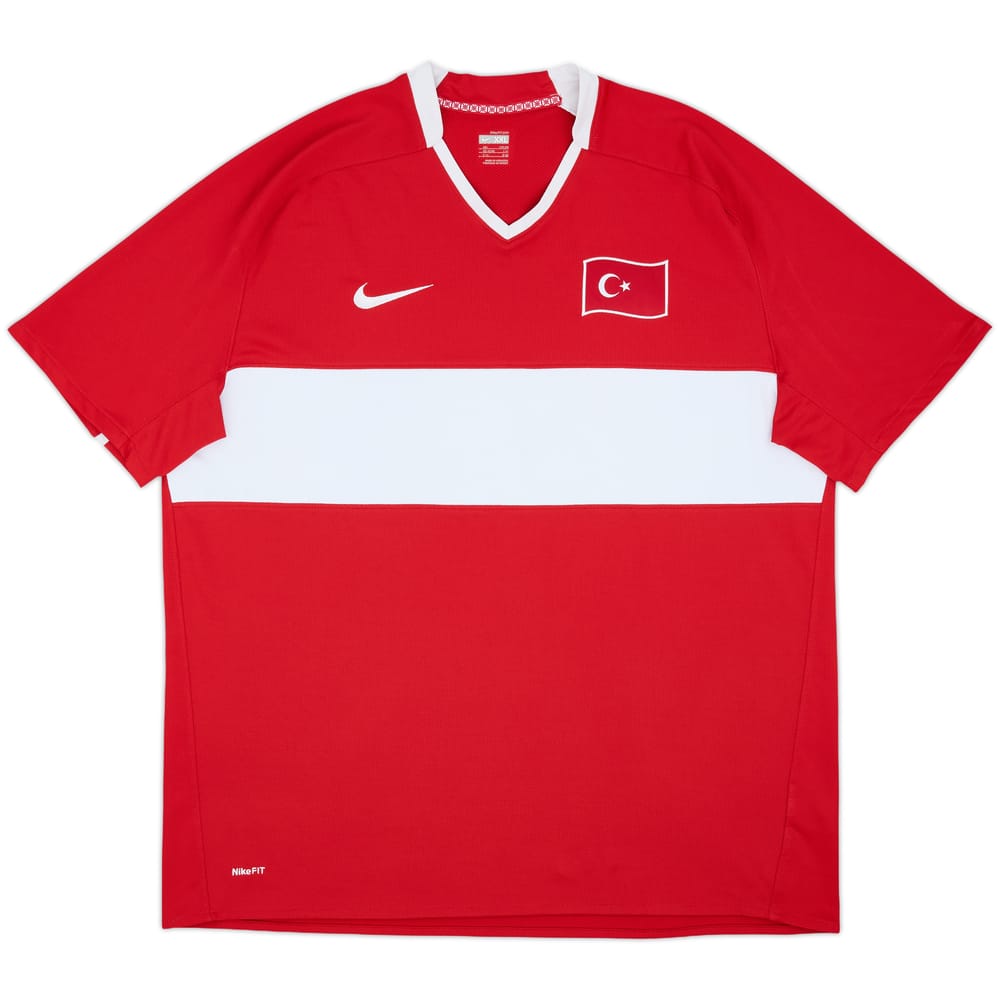 2008-10 Turkey Home Shirt - 7/10 - (XXL)