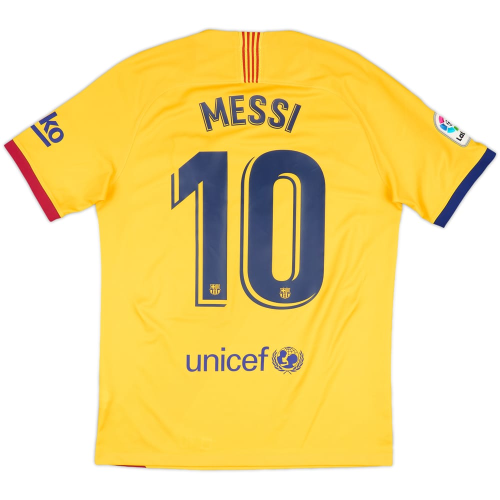 2019-20 Barcelona Away Shirt Messi #10 - 9/10 - (M)