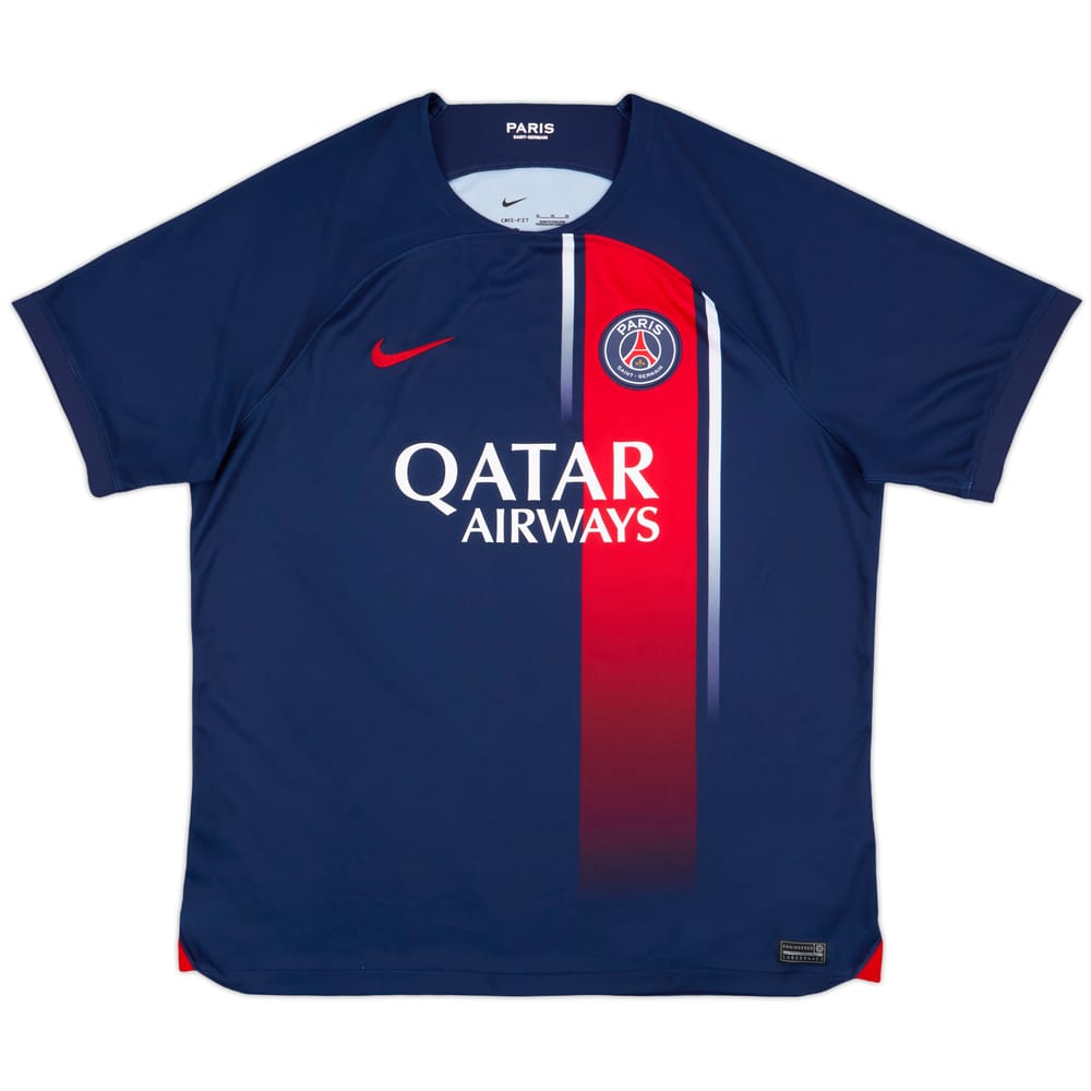 2023-24 Paris Saint-Germain Home Shirt - 9/10 - (XL)