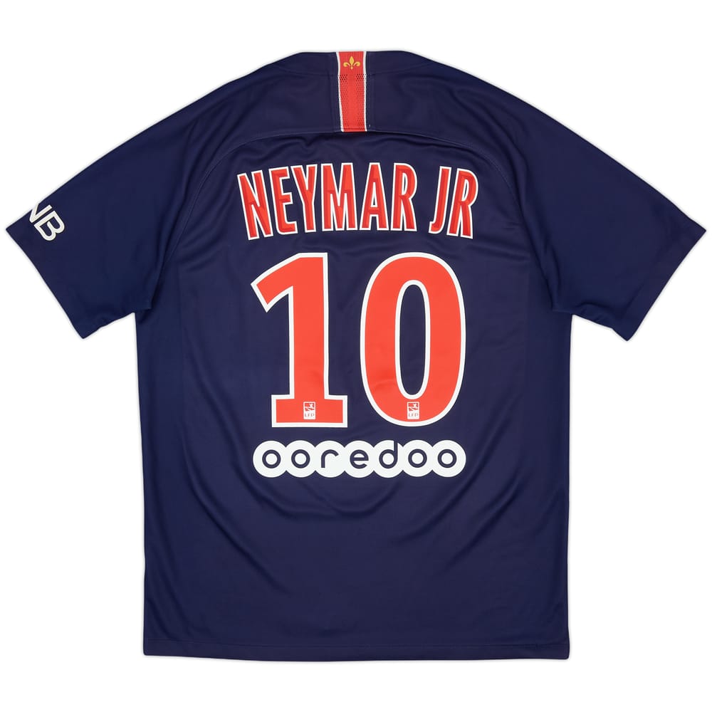 2018-19 Paris Saint-Germain Home Shirt Neymar Jr #10 - 8/10 - (M)