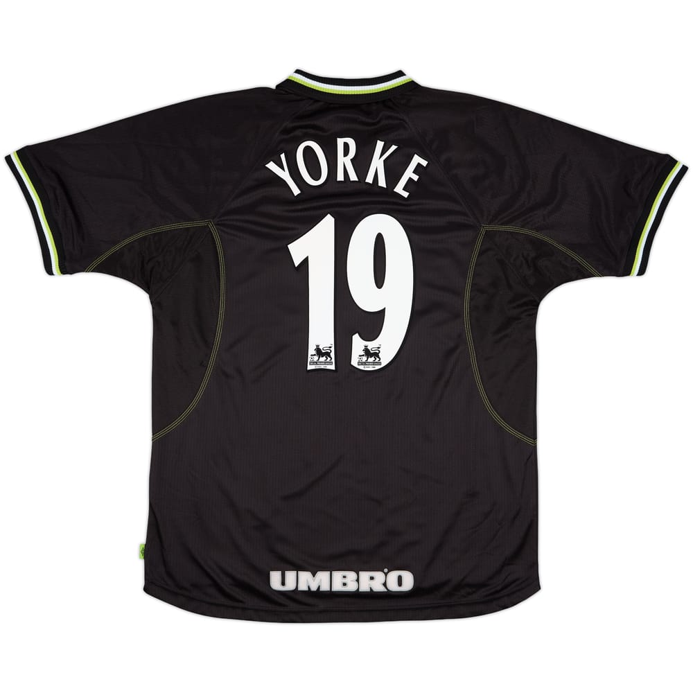 1998-99 Manchester United Third Shirt Yorke #19 - 10/10 - (XL)