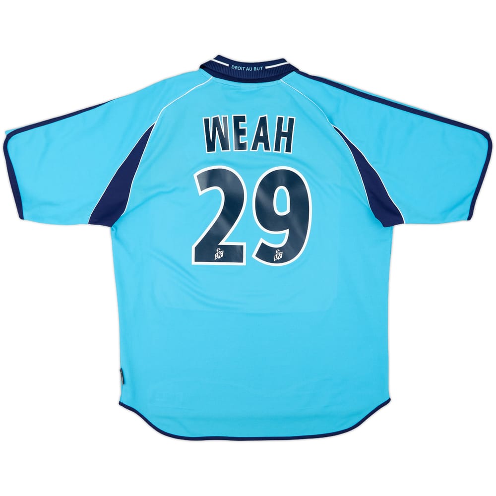 2000-01 Olympique Marseille Away Shirt Weah #29 - 7/10 - (L)
